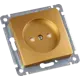 Розетка Hegel РС16-402-07 220 В 16 A цвет желтый 3 шт.