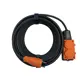 Удлинитель силовой Itok i-connect-color-SU-PVS-325-2-54-15-orange 2 розетки 3x2.5 мм 15 м 3500 Вт цвет оранжевый