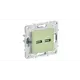 Розетка USB встраиваемая Iek Skandy SK-U21-D31-K03 цвет серый