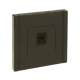 Розетка компьютерная встраиваемая Iek Forte&Piano FP-K10-1-K03 RJ45 Cat 5E цвет серый