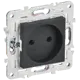 Розетка встраиваемая Iek Skandy SK-R10-10-K53 цвет графит