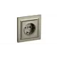 Розетка встраиваемая Iek Brite BR-R14-16-K37-F с заземлением и шторками цвет шампань