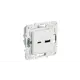 Розетка USB встраиваемая Iek Skandy SK-U22-018-K01 цвет белый