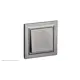 Выключатель встраиваемый Iek Brite BR-V10-0-10-K46-F 1 клавиша цвет сталь