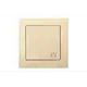 Кнопка звонка Liregus Epsilon 28-061 цвет кремовый