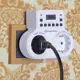 Розетка-таймер электронная Elektrostandard TMH-E 16A x2 IP20 Белый