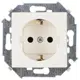 Розетка одинарная встраиваемая Simon 1591432-031 16 А 230 В IP20 Бежевый 2 шт.