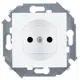 Розетка одинарная встраиваемая Simon 1591431-030 16 А 230 В IP20 Белый 2 шт.