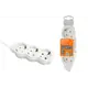 Удлинитель бытовой TDM Electric SQ1303-0281 3 розетки с заземлением 3x1 мм 7 м цвет белый