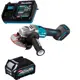 УШМ аккумуляторная бесщеточная Makita GA005GA101, 40 В Li-Ion 1x2 Ач, 125 мм