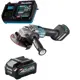 УШМ аккумуляторная бесщеточная Makita GA023GM101, 40 В Li-Ion 1x4 Ач, 125 мм