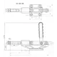 Зажим шатунного типа Hs Clamp HS-305-HM