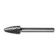 Борфреза по металлу сфероконическая Тип F Tiger Abrasive F0613/3DC 6x13 мм хвостовик 6 мм