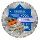 Диск алмазный по бетону Kronger B200400SU сегментный 400x25.4x3.5 мм