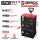 Ящик для инструментов на колёсах Qbrick System Pro Set 3 48x42x79 мм