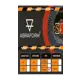 Круг лепестковый торцевой КЛТ2 Abraform AF-FLAP-CN-125-P60-CRM P60 125x22.2 мм