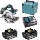 Аккумуляторная циркулярная пила Makita LXT DHS710RFE