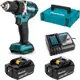 Дрель-шуруповерт аккумуляторная бесщеточная Makita DDF484RTJ, 18 В Li 2x5 Ач