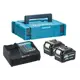 Комплект Makita 197637-3 зарядное устройство DC10SA, аккумуляторы BL1040B 10.8 В Li-Ion 4 Ач 2 шт, кейс Makpac тип 1