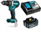 Дрель-шуруповерт аккумуляторная бесщеточная ударная Makita DHP484RF, 18 В Li 1x3 Ач