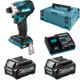 Шуруповерт импульсный аккумуляторный Makita TD001GD201 40В XGT 140Нм