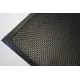 Коврик грязезащитный Зиг-Заг Твист со сквозными ячейками 60x90 см цвет черный