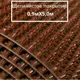 Коврик щетинистый Голиаф 90x500 см цвет коричневый