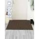 Коврик придверный Shahintex Жаккард ТПР 80x120 см мокко