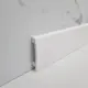 Плинтус напольный Solid 1 UHD 03/70С белый 2400x70 см