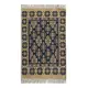 Коврик декоративный L'Cadesi Kilim Usak 1574 Хлопок 80x150 см цвет синий