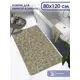 Коврик для ванной Shahintex РР 837144прямоугольный 60x120см цвет латте