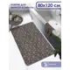 Коврик для ванной Shahintex РР 829316прямоугольный 60x120см цвет мокко