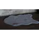 Коврик декоративный Strawberry Dreams синтетические волокна 60x90 см цвет серый
