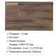 Ламинат Anatolia Elite Brown Peli (An 907) 33 класс толщина 12 мм с фаской 1.215 м², цена за упаковку