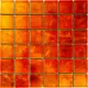 Мозаика Skalini Mercury MRC- Orange -3 мрамор 30x30 см