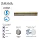 Мозаика Natural Бордюры B032-2 мрамор 5x30.5 см