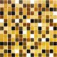 Мозаика Alma Растяжки цветов 20 мм Sonora-m-MIX-6 стекло 32.7x32.7 см