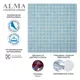 Мозаика Alma TSA17 32.7x32.7, цвет синий