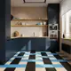 Керамический гранит Kerama Marazzi Гармония голубой 30x30см, цена за упаковку