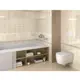 Бордюр Kerama Marazzi Травертин MP000001797 5.70x20см глянцевый бежевый