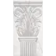 Декор Kerama Marazzi Вилла Юпитера MP000000567 20x30см глянцевый белый