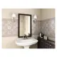 Керамическая вставка Kerama Marazzi Амальфи орнамент Коричневый 3 9.8x9.8см