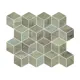 Керамический декор Kerama Marazzi Джардини Зеленый мозаичный 37.5x45см