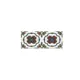 Декор Kerama Marazzi Клемансо MP000015825 7.40x15см глянцевый белый