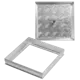 Напольный ревизионный люк ЛсИС ЛН алюминий 30x30 см