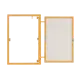 Люк ревизионный скрытый ЛсИС РРЗ сталь 70x30 см