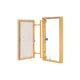 Люк ревизионный скрытый нажимной ЛсИС РРЗ сталь 40x25 см