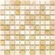 Декоративная мозаика Natural Adriatica M025-25P-(Crema-Marfil)-5-305x305 30.5x30.5см мрамор цвет бежевый