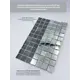 Декоративная мозайка Мозаика плюс С90x10 30x30см цвет серый
