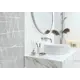 Настенная плитка New Trend Chicago White Stone WT11CHS00 20x60см матовый белый